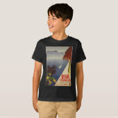 ヴィンテージレイクガルダリヴァトルボレイタリアツーリズム Tシャツ (正面フル)