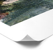 ヴィンテージレイクジュネーブチロンキャッスル ポスター (角)