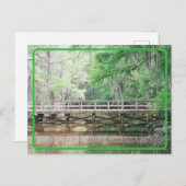 ヴィンテージレイクブリッジハガキ ポストカード (正面/裏面)