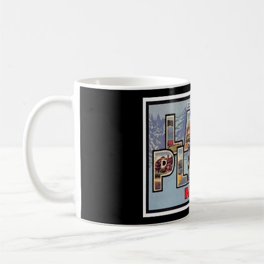 ヴィンテージレイクプラシッドNYマグ コーヒーマグカップ (左)