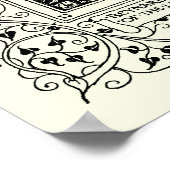 ヴィンテージレイナルズキツネバイウォルタークレーン ポスター (角)