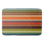 ヴィンテージレインボーストライプズ バスマット (正面)