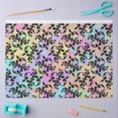 ヴィンテージレインボーティッシュペーパー 薄葉紙 (クラフト)