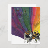 ヴィンテージレインボービクトリアンカップル踊り (正面/裏面)