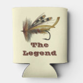 ヴィンテージレインボーフライ用魚釣りレジェンドパパ 缶クーラー (裏面)