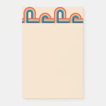 ヴィンテージレインボーポストイットノート