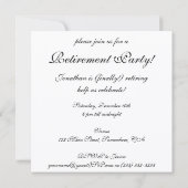 ヴィンテージレインボーマス魚魚釣り退職 招待状 (裏面)