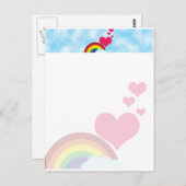 ヴィンテージレインボー ポストカード (正面/裏面)