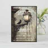 ヴィンテージレイヴンオンランタンハローウィンパーティ 招待状 (スタンド正面)