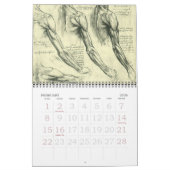 ヴィンテージレオナルドダヴィンチルネッサンス絵画 カレンダー (2月 2026)