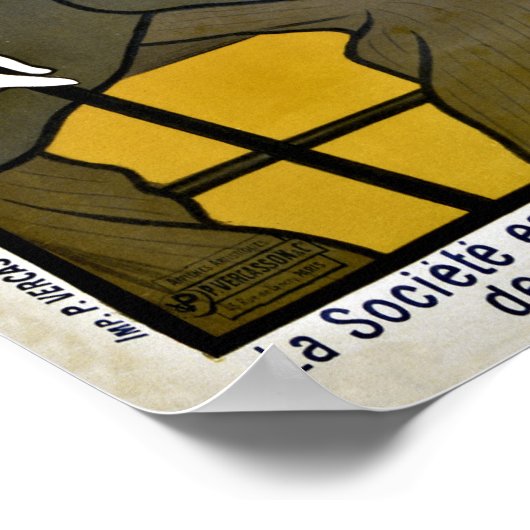 ヴィンテージレオネトカピエロアブシンザード ポスター (角)