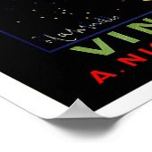 ヴィンテージレオネトカピエロカーニバルポルトアド ポスター (角)