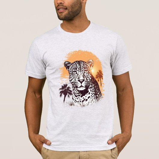 ヴィンテージレオパードTシャツ Tシャツ (正面)