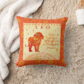 ヴィンテージレオレトロ〔占星術の〕十二宮図 クッション (ブランケット)