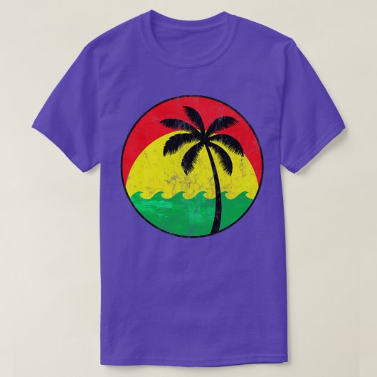 ヴィンテージレゲエロゴ Tシャツ (デザイン正面)