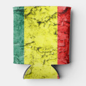 ヴィンテージレゲエ国旗 缶クーラー (正面)