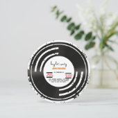 ヴィンテージレコードの誕生日の招待 セーブザデート (スタンド正面)