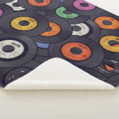 ヴィンテージレコードの音楽の背景 シェルパブランケット (3/4)