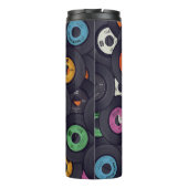 ヴィンテージレコードの音楽の背景 タンブラー (裏面)