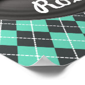 ヴィンテージレコードウォールアートポスタープリント ポスター (角)