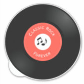 ヴィンテージレコードデザインシール シール (正面)