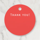 ヴィンテージレコードデザインメッセージカード フェイバータグ (裏面)