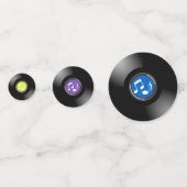 ヴィンテージレコードデザイン表紙吹雪 コンフェッティ (裏面)