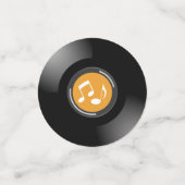 ヴィンテージレコードデザイン表紙吹雪 コンフェッティ (スモール正面)