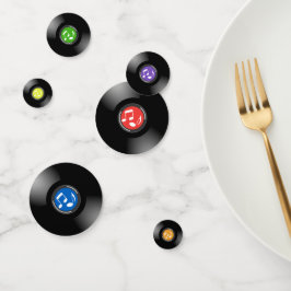 ヴィンテージレコードデザイン表紙吹雪 コンフェッティ