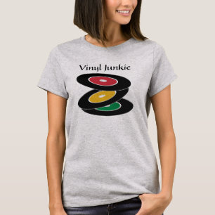 ヴィンテージレコードデザインTシャツ Tシャツ