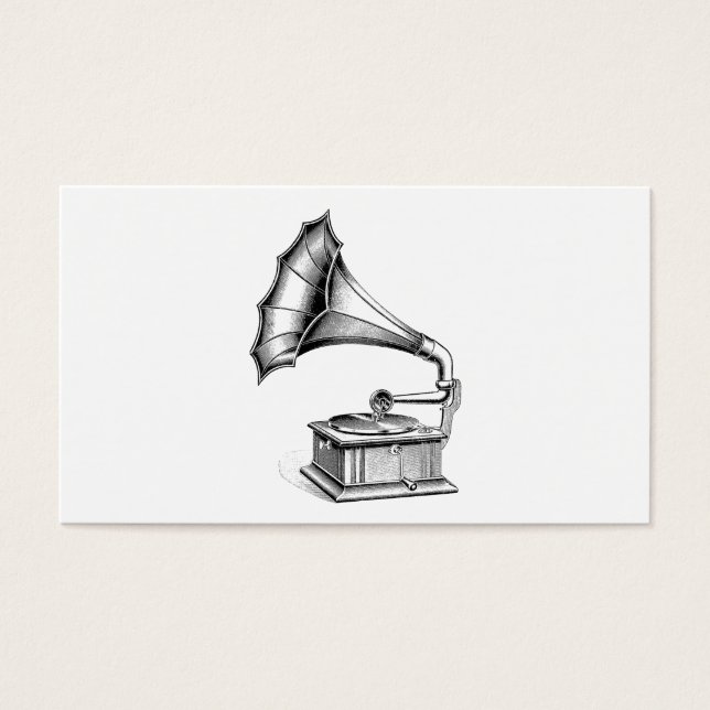 ヴィンテージレコードプレーヤー音楽楽器 (正面)