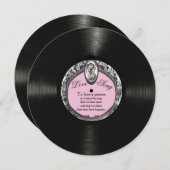 ヴィンテージレコードラブソングバレンタイン シーズンカード (正面/裏面)