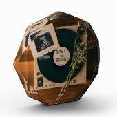 ヴィンテージレコード制作者の妊娠発表 フォトブロック (左)