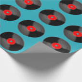 ヴィンテージレコード包装紙 ラッピングペーパー (角)