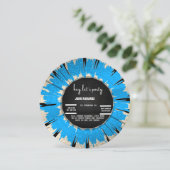 ヴィンテージレコード誕生日の招待 セーブザデート (スタンド正面)