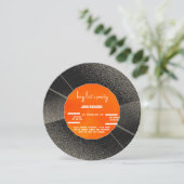 ヴィンテージレコード誕生日の招待 セーブザデート (スタンド正面)