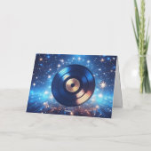 ヴィンテージレコードHappy 50誕生日 サンキューカード (裏面)