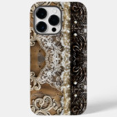 ヴィンテージレザーカントリーレースルックウィメンズ Case-Mate iPhoneケース (裏面)
