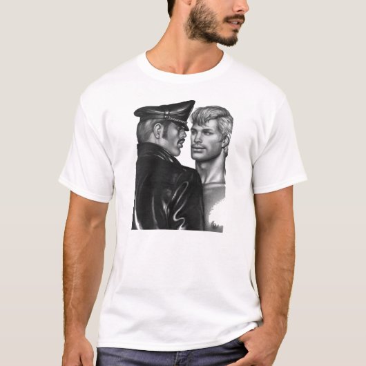 ヴィンテージレザーダディードムサブスケッチシャツ Tシャツ (正面)