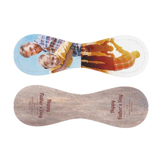 ヴィンテージレザープリント父の日フォトベースボール 野球ボール (パネル)