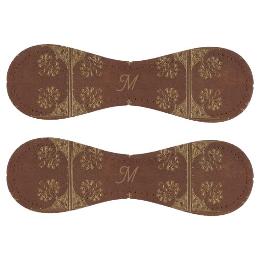 ヴィンテージレザールックモノグラムの- ソフトボール (パネル)