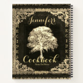 ヴィンテージレザールックレシピ ノートブック (裏面)