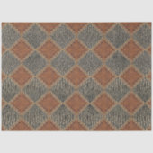 ヴィンテージレザー金ゴールドスネークとスキンブラックデコパージュ 薄葉紙 (正面)