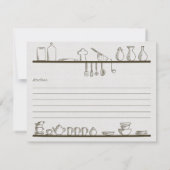 ヴィンテージレシピカード (裏面)