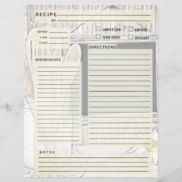 ヴィンテージレシピバインダーインサート