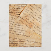 ヴィンテージレシピ ポストカード (正面)