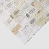 ヴィンテージレシートティッシュペーパー 薄葉紙 (詳細)