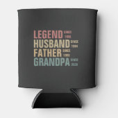 ヴィンテージレジェンド夫ファーザーグランドパ誕生日 缶クーラー (正面)