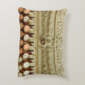 ヴィンテージレジ、ほこりとクモの巣で覆われる アクセントクッション (裏面(縦))