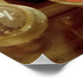 ヴィンテージレジ、ほこりとクモの巣で覆われる ポスター (角)